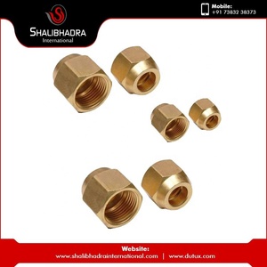 Premium Quality Brass Nut Flare Fitting Customized Size <b>Hardware</b>, Trusted Indian Manufacturer - Product Image 2