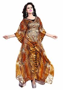 Caftán de tamaño largo, impresión Digital saudita, 2016 - Product Image 2