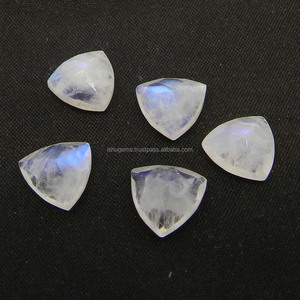 พลอยมูนสโตนสีรุ้ง10X10มม. ล้านตัด2.27 Cts อัญมณีหลวมสำหรับเครื่องประดับ - Product Image 2