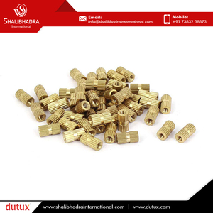 M5 Moulding Brass <b>Threaded</b> <b>Insert</b> Fasteners by SHALIBHADRA INTERNATIONAL-Quality Manufacturer - Product Image 4