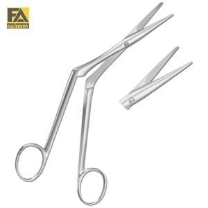 Ciseaux Heymann (à pointe arrondie/à pointe arrondie angulaire) F4-240 pour la chirurgie générale - Product Image 1