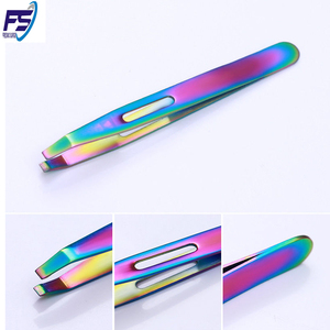 Wholesale Private Label <b>Eyelash</b> <b>Tweezers</b> for Lashes Extension Custom Logo <b>Eyelash</b> <b>Tweezers</b> - Product Image 4