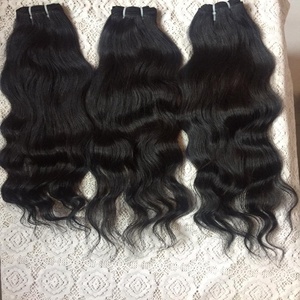 Haute Qualité Vierge Remy Raw Indien Extensions De Cheveux Humains Vague Lâche En Vrac Machine Trame HD Fermeture Frontale Usine Direct Prix - Product Image 1