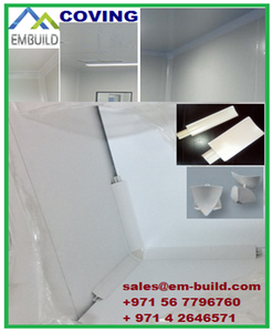 Coving, Perfiles higiénicos de PVC, Perfiles sanitarios para salas limpias y cámaras frigoríficas, Coving de aluminio, Perfiles de PVC y aluminio - Product Image 1