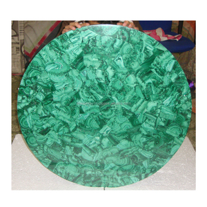 Malachite <b>Marble</b> <b>Table</b> <b>Top</b> - Product Image 1