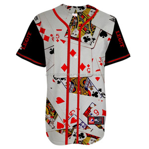 Custom Heat-Transfer Printed Short Sleeve <b>Baseball</b> Jersey Breathable Anti-Bacterial Quick Dry Plus Size Available Unisex Design - Product Image 3