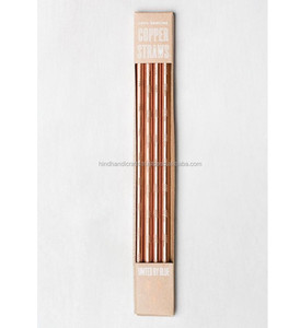 Pailles à boire en cuivre 100% alimentaire, tuyau à boire en cuivre - Product Image 4