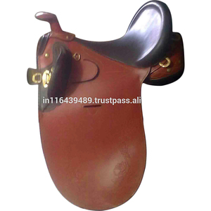 VENDRE Stock australien Selle en cuir Selles de cheval noires à vendre dollar en cuir indien 75 tailles 14 15 16 17 18 - Product Image 6