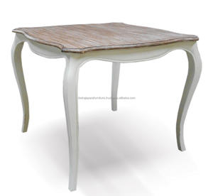 Conjunto de comedor de muebles franceses de Indonesia-4 sillas, muebles, juegos de mesa de comedor. - Product Image 4