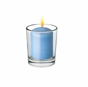 Bougeoir de Noël en verre pour la décoration intérieure - Product Image 1