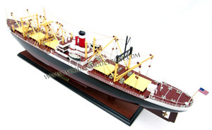 Modèle de navire tanker SS AMERICAN SCOUT C2 - Modèle de navire en bois - Product Image 2