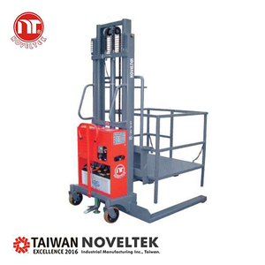 warranty Hot sell Durable Semi Electric Light Electric Lifting Stacker - Product Image 1