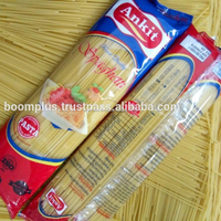 Pâtes fraîches séchées Spaghetti de blé dur, faites à la main, emballage en sachet, marque Ankit, fabriquées en Égypte