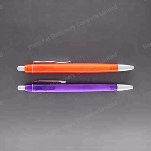 Stylo à bille court à prix de gros bon marché, avec crochet de verrouillage, 4 couleurs, promotion - Product Image 6