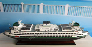รัฐ WASHINGTONN เรือเฟอร์รี่รุ่น-เรือรุ่นไม้ - Product Image 2