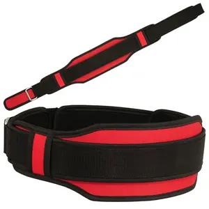 Cử tạ Neoprene tùy chỉnh thiết kế vành đai tạ vành đai đào tạo Neoprene phòng tập thể dục vành đai tập thể dục