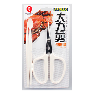 Apollo-Tijeras universales, versión cangrejo, cocina de mariscos, jardín, cena, acero inoxidable - Product Image 1