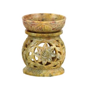 Decorative Soapstone Aroma <b>Oil</b> <b>Burner</b> - Product Image 1