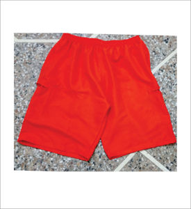 กางเกงขาสั้นไมโครซอฟต์บอลที่กำหนดเองพร้อมสีที่กำหนดเองและโลโก้ - Product Image 2