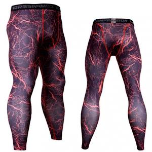 กางเกงรัดรูประบายอากาศได้ดีสไตล์คลาสสิกสำหรับผู้ชายกางเกงเล่นยิมฟิตเนสกีฬาโยคะระบายอากาศใส่สบายสไตล์ใหม่ - Product Image 3