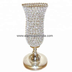 Centro de mesa de cristal Hurricane para mesa de boda, novedad - Product Image 6