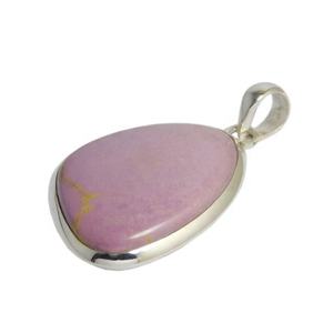 Pendentif en pierres précieuses phosphorite en argent 925 Design unique Bijoux fins en sterling massif pour elle Pendentifs plaqués rhodium et or Charms - Product Image 1