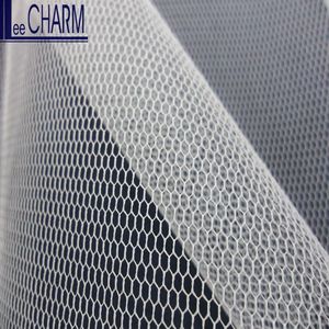 LCN601 Taiwan 100% En Nylon Rigide Crinoline Filet Tissu