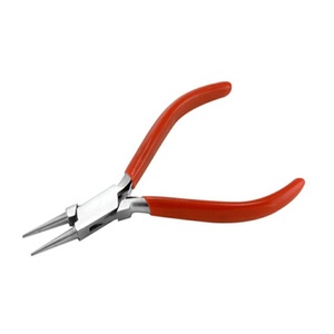 Slimline End Cutting <b>Pliers</b> Round Nose <b>Pliers</b> with Soft Grip Plastic Handle Steel in India MM-577 Smooth OEM PK Nylon - Product Image 4