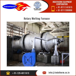 Fourneau de fusion industriel avancé de 10 tonnes, état neuf, fourneau rotatif de recyclage du plomb avec moteur de pompe, fabricant réputé - Product Image 3