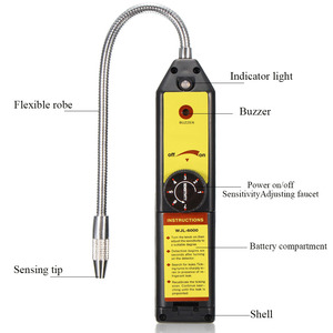 WJL-6000 testeur de détecteur de fuite de <span class=keywords><strong>gaz</strong></span> réfrigérant <span class=keywords><strong>CFC</strong></span> HFC halogène pour analyser le <span class=keywords><strong>gaz</strong></span> halogène - Product Image 6
