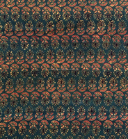 Tissu imprimé artisanal en blocs de bois, bio et écologique, fabriqué par des artisans asiatiques, pour chemises, sacs, literie et décoration intérieure - Matière de couture légère