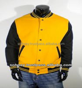 Logo personnalisé Varsity Letterman Veste avec manches en cuir de vache Garniture en fourrure de lapin Veste d'hiver coupe-vent grande taille - Product Image 2