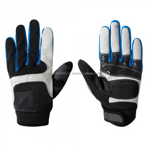 Heavy Duty Non-Slip Custom Leather <b>Gloves</b> Canadian Rigger Safety <b>Gloves</b> Hand Protection Reinforced Cowhide Split Leather - Product Image 2