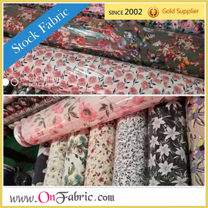 57 "/58" tissu de lin de coton tissé par impression de 120gsm en stock fabriqué en Chine - Product Image 3