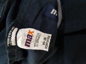 Pantalones de sarga ajustados para hombre, algodón y LICRA, corte estrecho para primavera o invierno, calidad de exportación para adultos - Product Image 5