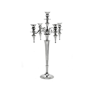 Hot Selling Unique Design Decorative Aluminium Candle Stand Metal <b>Candlestick</b> for Gift Packaging Other Candle Holders Candle - Product Image 3
