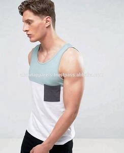 Venta al por mayor personalizado hombres gimnasio músculo corte Stringer camisetas sin mangas nuevo elegante y barato camiseta tamaño más tejido de punto transpirable - Product Image 3