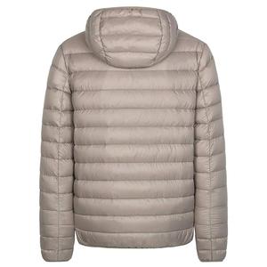 Bubble Puffer Hooded Jacket Summer Plus Size Breathable Sheep <b>Fur</b> <b>Trim</b> Contrast Panel Soft Shell - Product Image 2