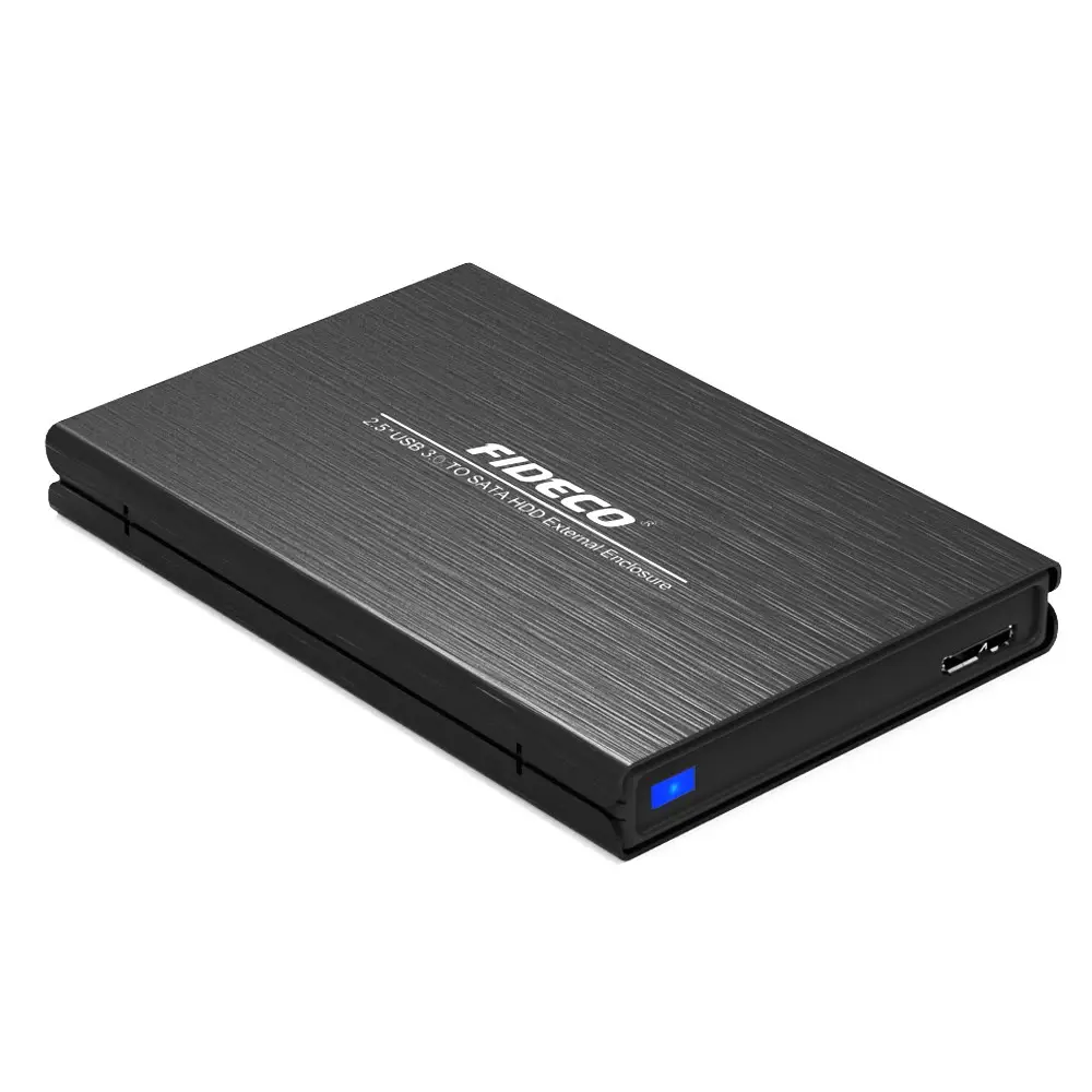 FIDECO Ssd Laptop External Enclosure Drive New Hard Disk Casing Harddisk Case 3.0 Hdd Enclosure 2.5 Usb 3