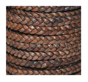 สายหนังถักพร้อมสายหนังสำหรับเครื่องประดับและกำไล - Product Image 2