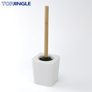 Porte-brosse de toilette en forme de cylindre rond en forme de gravier - Product Image 6