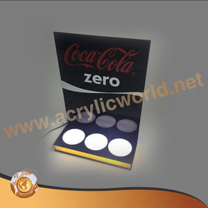 Factory direct <b>sale</b> illuminated liquor bottle display acrylic led light base led bottle glorifier - Product Image 5