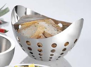 king International Kitchen Accessories Round Stainless Steel <b>Drain</b> Sieve Strainer Hanging Fruit <b>Basket</b> Bread Table <b>Basket</b> - Product Image 5