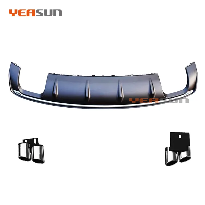 8v rear diffuser for Audi A3 S3 8V sport style RS3 2013 2014 2015