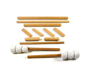 Palo de masaje de bambú vietnamita, palo de madera para masaje - Product Image 1