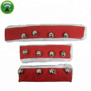 Cloche de bandes de licou en peau de mouton de cheval \ Colliers de cheval de licou de mouton - Product Image 4