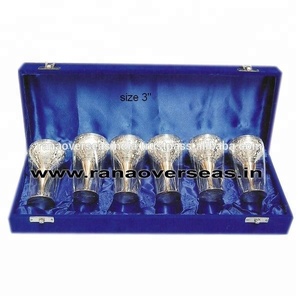 Copas de vino grabadas chapadas en plata para el hogar, Hotel, restaurante, boda y fiesta, Vintage - Product Image 1