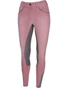 Shemax 2024 Hot Selling Horse Riding High Quality Equestrian Custom Wholesale Full Seat <b>Knee</b> <b>Patch</b> Gel Ladies Breeches - Product Image 4