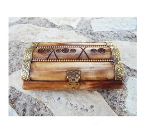 Caja con incrustaciones de resina/Paquete de joyería de lujo de diseño personalizado Caja de regalo para joyería de alta gama Caja con incrustaciones de resina - Product Image 5