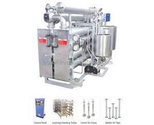 Máquina de teñir tubular horizontal automática HTHP de alta eficiencia 316L Acero inoxidable 120Kg capacidad nueva condición textil - Product Image 4